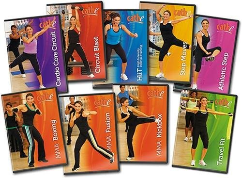 Cathe Friedrich's STS Shock Cardio Bundle Deal: 9 DVDs