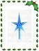 Search : Ceramic Christmas Tree Lights - Star Medium Royal Blue