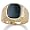 PalmBeach Jewelry Mens Onyx Ring
