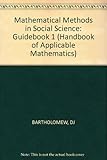 Mathematical methods in social science