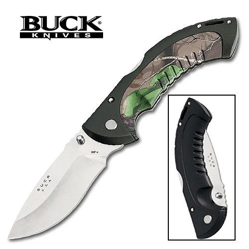 Buck Folding Knife Hunter 12PT Black Omni by Buck