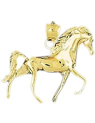 CleverEves 14K Gold Pendant Horse 6.1 - Gram(s)