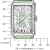 Gevril Women's 7246NE Mini Quartz Avenue of Americas Green Diamond Watch from Gevril