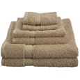 Pike Street 100-Percent Egyptian Cotton 725-Gram 6-Piece Towel Set, Driftwood
