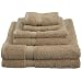 Pike Street 100-Percent Egyptian Cotton 725-Gram 6-Piece Towel Set, Driftwood