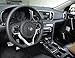Salusy Stainless Steel Steering Wheel Cover MoldingTrim For KIA Sportage 2017