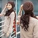 LOCOMO Women Girl Triangle Pattern Slouchy Knit Beret Beanie Crochet Rib Hat Cap Warm FAF028*FBA