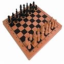 Wooden chess set
