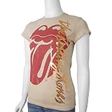 Juniors Vintage Print Rolling Stones Band T-Shirt