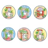 Cafe del Sol Ceramic Coaster Set