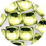 大粒ネイルストーン＜スクエア＞6.0mm/<strong>ジャンク</strong>ワル(20粒)