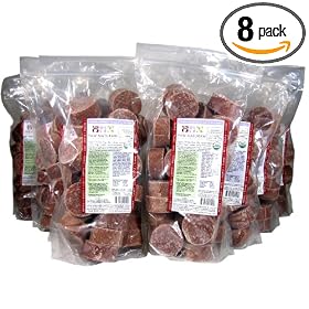 Paw Naturaw Organic Chicken Diet, Medallions, 56-Ounce Zip Close Bags (Pack of 8)
