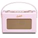 Roberts RD60 Revival DAB/FM RDS Digital Radio with Up to 120 Hours Battery Life - Pastel Pink
