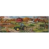 John Deere 100 Years of Farming Panorama 500 Piece Puzzle