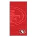 San Francisco 49ers Fiber Reactive Beach Towel