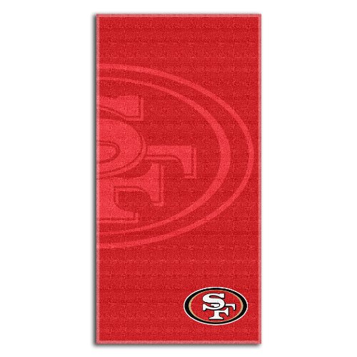 NFL San Francisco 49ers Fiber Reactive Beach Towel