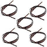 5pcs tortoise shell Celluloid 5 Feet Guitar Binding Purfling Strip 1650 x 6 x 1.5 mm