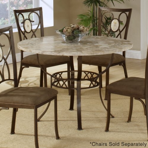 Hillsdale Brookside Round Dining Table 4815DTRNB