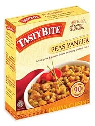 Tasty Bite Peas Paneer Entree, Heat & Eat, 10-Ounce Pouches (Pack of 6)