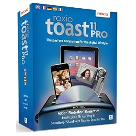 Toast 11 Titanium Pro, includes Adobe Photoshop Elements 9 (Mac)