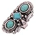 YAZILIND Vintage Oval Square Ethnic Ring