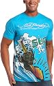 Ed Hardy Men's Short Sleeve Nailed Basic Surf T-Shirt