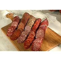 Dry cured Italian Sausage Sampler- 5 sticks 6-12oz each