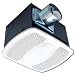 Air King AKF80LS Energy Star Deluxe Quiet Series Bath Fan with Light, 80-CFM