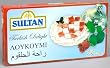 Sultan Turkish Delight - Rose Flavor 1 lbs box (Turkey)