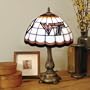 19" NCAA Virginia Tech Hokies Logo Tiffany Style Table Lamp