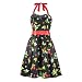 Bild: H&R London Kleid CHERRY BLOSSOM black