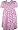 Laura Ashley Toddler Girls Fall/Winter Pink Floral Smocked Corduroy Dress-3 Toddler