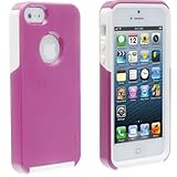noot Hybrid Protector Dual Layer Protection Case Cover for iPhone 5 (Plum/White) At&t Verizon Sprint Retail Eco Packaging