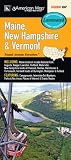Maine, New Hampshire & Vermont State Laminated Map