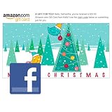 Amazon Gift Card - Facebook - Merry Christmas - Christmas Birds