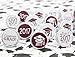 Class of 2017 Graduation Party Favor Stickers, Set of 324 (Maroon)