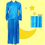 Review   / M. Green Blue Hawaii Stripe Silk Pajama - Seen on HBO's Entourage