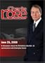 Charlie Rose - A discussion about the Zimbabwe election /  Emmylou Harris  (June 25, 2008)