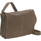 Le Donne Leather Distressed Leather Quick Access Messenger