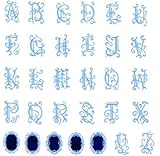 Embroidery Machine Designs CD MONOGRAM ALPHABETS 2
