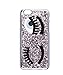 iPhone 6 Plus Case,Inspirationc Eyelash Bling Bling Hard Case Cover for Apple iPhone 6 Plus 5.5 Inch--Pink