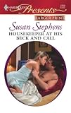 Housekeeper at His Beck and Call (Harlequin Large Print Presents)