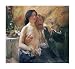 Kitchen & Housewares : Self Portrait With Nude Woman And Glass by Lovis Corinth. Art Print Poster 26 inches width by 24 inches height. Highest Quality Art Poster Print