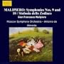 MALIPIERO: Symphonies Nos. 9 and 10 / Sinfonia dello Zodiaco