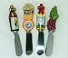 Fine Wine Tastings Grapes Cheese Spreader Set /4