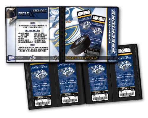 Nashville Predators Ticket Album