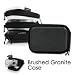 CaseCrown Brushed Granite (Black) Hard Cover Case for Canon PowerShot SX230HS 12 MP Digital Camera with HS SYSTEM and DIGIC 4 Image Processor