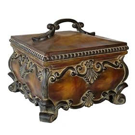 Decorative Resin Box by Home D�cor Center