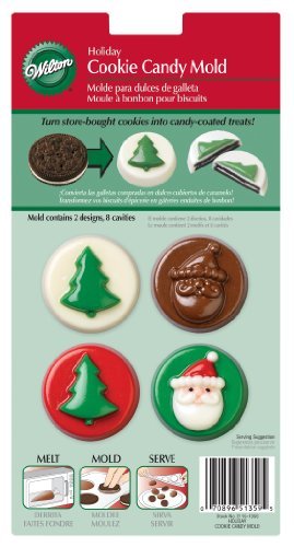 Wilton Jolly Fun Cookie Candy Mold