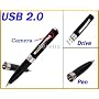 4gb High Resolution Spy Pen for recording Audio and Video USB